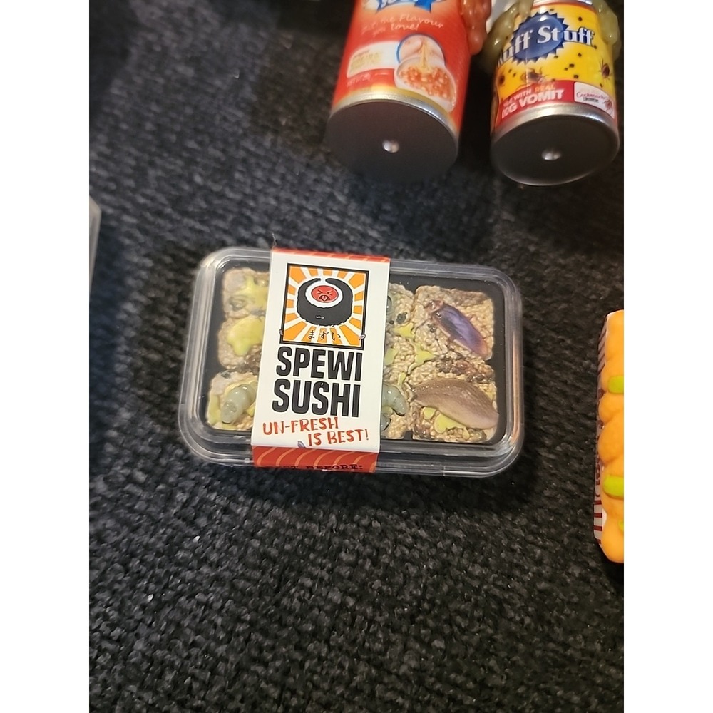 Zuru Mega Gross Minis Lot McMaggots, McCavities, Off Corn, Unhappy Meal, iPoo - Picture 5 of 13